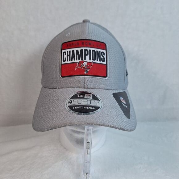 NFL Super Bowl LV 55 Tampa Bay Buccaneers New Era 9FIFTY Snapback Hat - Picture 1 of 6
